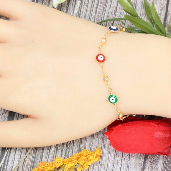 "Trendy Handmade Bracelet – A Stylish Gift for Women & Girls, MAR092037 - Picture 6 of 10